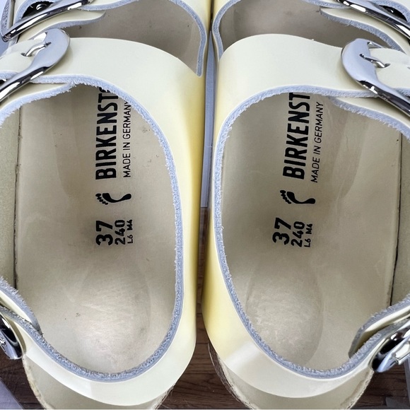 Birkenstock Women’s Milano High Shine Big Buckle Sandals - Picture 8 of 11